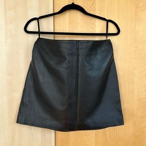 Leather Skirt